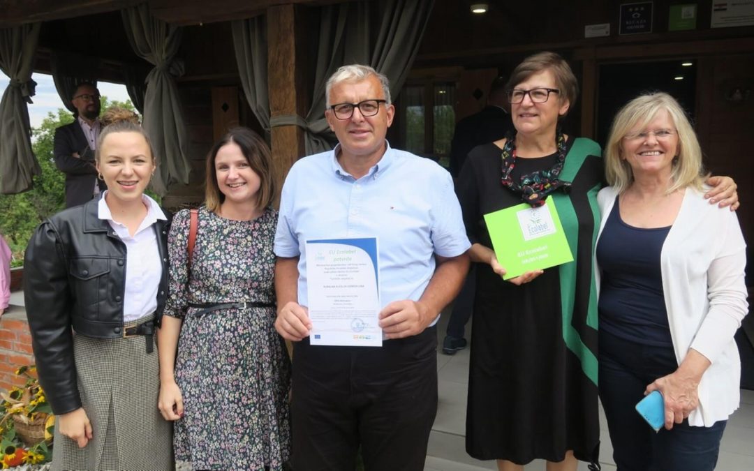 Kući za odmor OPG-a Mohokos dodijeljen EU Ecolabel certifikat